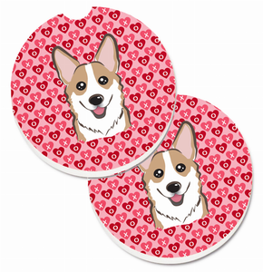Dog Themed Cup Holder Car Coasters (Set of 2) - 638508673954