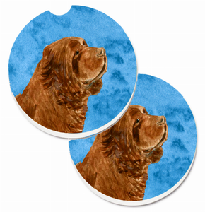 Dog Themed Cup Holder Car Coasters (Set of 2) - 638508595911