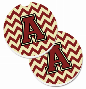 Letter Chevron Cup Holder Car Coasters (Set of 2) - 638508577375