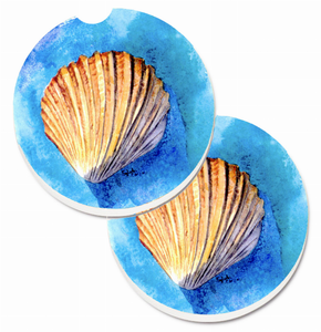 Marine & Beach Cup Holder Car Coasters (Set of 2) - 638508561596