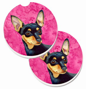 Dog Themed Cup Holder Car Coasters (Set of 2) - 638508589897