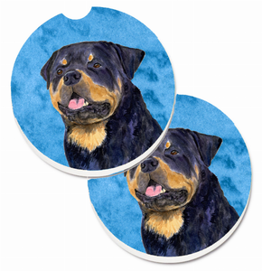 Dog Themed Cup Holder Car Coasters (Set of 2) - 638508595577