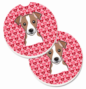 Dog Themed Cup Holder Car Coasters (Set of 2) - 638508674029