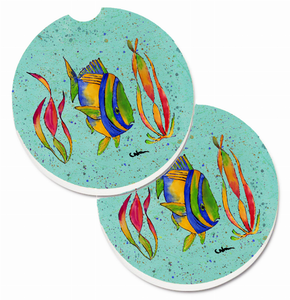 Marine & Beach Cup Holder Car Coasters (Set of 2) - 638508562456