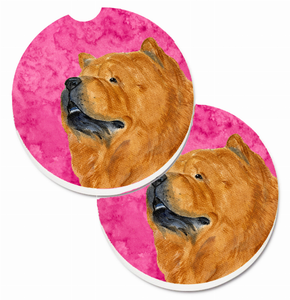 Dog Themed Cup Holder Car Coasters (Set of 2) - 638508595225