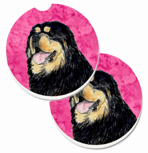 Dog Themed Cup Holder Car Coasters (Set of 2) - 638508595546