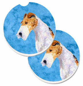 Dog Themed Cup Holder Car Coasters (Set of 2) - 638508595430