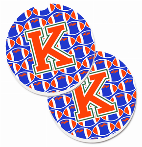 Letter Football Cup Holder Car Coasters (Set of 2) - 638508583192