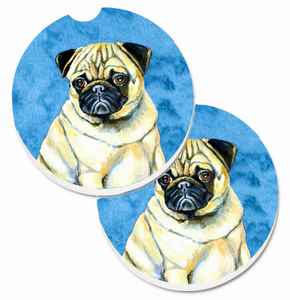 Dog Themed Cup Holder Car Coasters (Set of 2) - 638508590411
