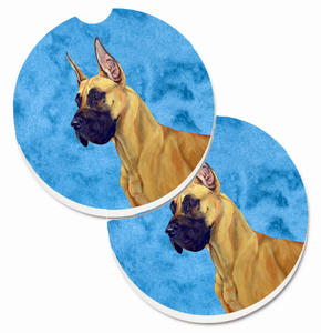 Dog Themed Cup Holder Car Coasters (Set of 2) - 638508590091