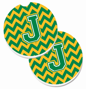 Letter Chevron Cup Holder Car Coasters (Set of 2) - 638508576941