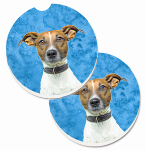 Dog Themed Cup Holder Car Coasters (Set of 2) - 638508587282