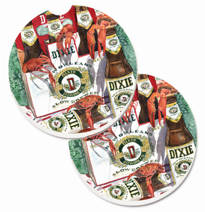 Dog Themed Cup Holder Car Coasters (Set of 2) - 638508562562