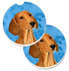 Dog Themed Cup Holder Car Coasters (Set of 2) - 638508595317
