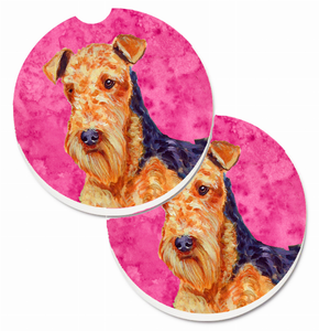 Dog Themed Cup Holder Car Coasters (Set of 2) - 638508589903
