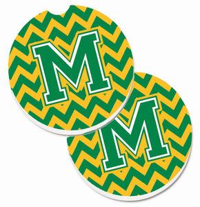 Letter Chevron Cup Holder Car Coasters (Set of 2) - 638508576972
