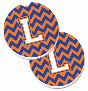Letter Chevron Cup Holder Car Coasters (Set of 2) - 638508577221