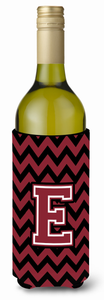 Monogram Letter Chevron Wine Bottle Hugger - 638508015990