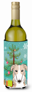 Christmas Tree and Dog Wine Bottle Hugger - 638508107008