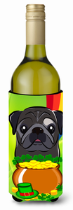 Dog St. Patrick's Day Design Wine Bottle Hugger - 638508208545
