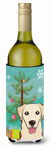 Christmas Tree and Dog Wine Bottle Hugger - 638508107244