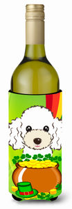 Dog St. Patrick's Day Design Wine Bottle Hugger - 638508208484