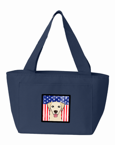 American Flag and Golden Retriever Lunch Bag - 638508864666