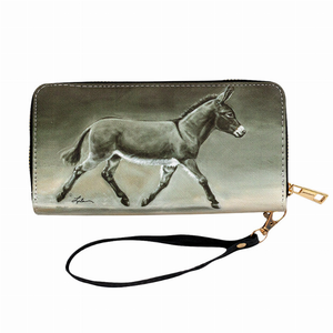 AWST Int'l "Lila" Donkey Wallet with Wristlet - 849913098267