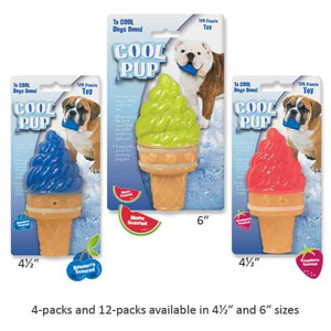 Cool Pup Toy  Ice Cream Cone - 721343030737