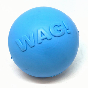 SP Wag Ball Ultra Durable Synthetic Rubber Chew Toy & Floating Retrieving Toy - 810216025243