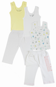 Bambini Girls Tank Tops and Track Sweatpants - 763276270309