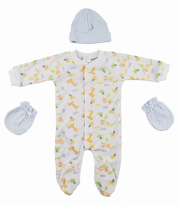 Bambini Sleep-n-Play, Cap and Mittens - 3 Piece Set - 763276258871