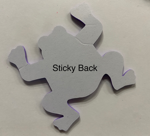 Small Assorted Color Creative Foam Cut-Outs - 098497073843