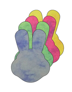 Large Marble Assorted Cut-Out - 098497018110