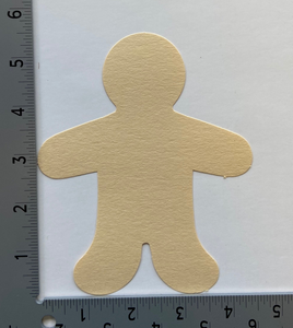 Person Large Single Color Creative Cut-Outs - 098497082517