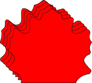 Small Single Color Creative Foam Cut-Outs - 098497073607