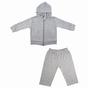 Bambini Interlock Sweat Pants and Hoodie Set - 763276280469