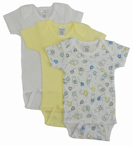 Bambini Girls' Printed Short Sleeve Variety Pack - 763276005321