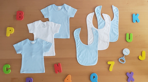 Bambini Shirts with Bibs 6 Piece - 763276287413