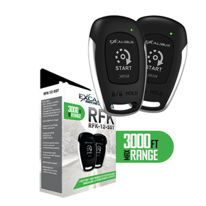 Excalibur 1 Button 1-way Remote Kit For Excalibur Omegalink And Fortin Remote Starters - 289538972083