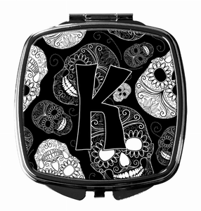 Monogram Letter Compact Mirror - 615872989041