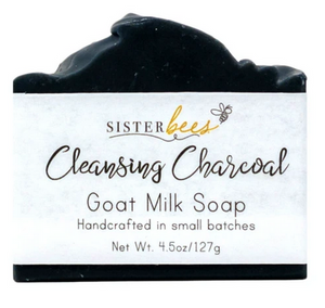 Charcoal Goat's Milk Soap (4.5oz) - 633696824522