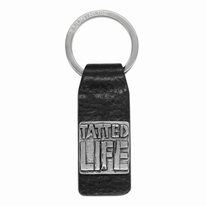 Leather Keychain With Message  - TATTED LIFE - 734130260224