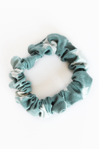 Teal Cross Mini Scrunchie - 000654521876