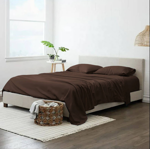 Brown Extra Soft Cozy Sheet Set 12" Deep Pocket - 655466622497