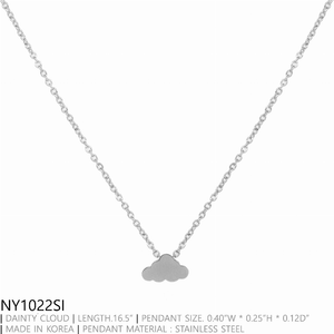 Dainty Cloud Necklaces By DOBBI ( VARIETY OF COLORS AVAILABLE ) - 880241990342