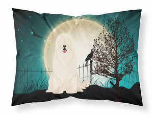 Halloween Scary With Dog Fabric Standard Pillowcase - 638508419613