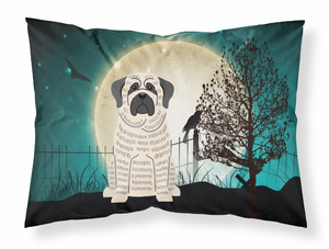 Halloween Scary With Dog Fabric Standard Pillowcase - 638508419538