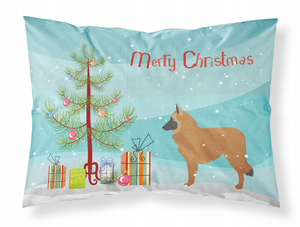 Merry Christmas Tree With Dog Fabric Standard Pillowcase - 638508478382