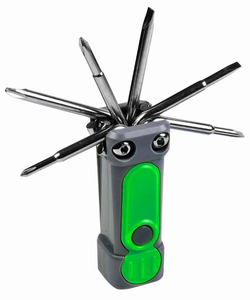 8-in-1 Pocket Tool Box with LED Flashlight and Task Light - 051526321146